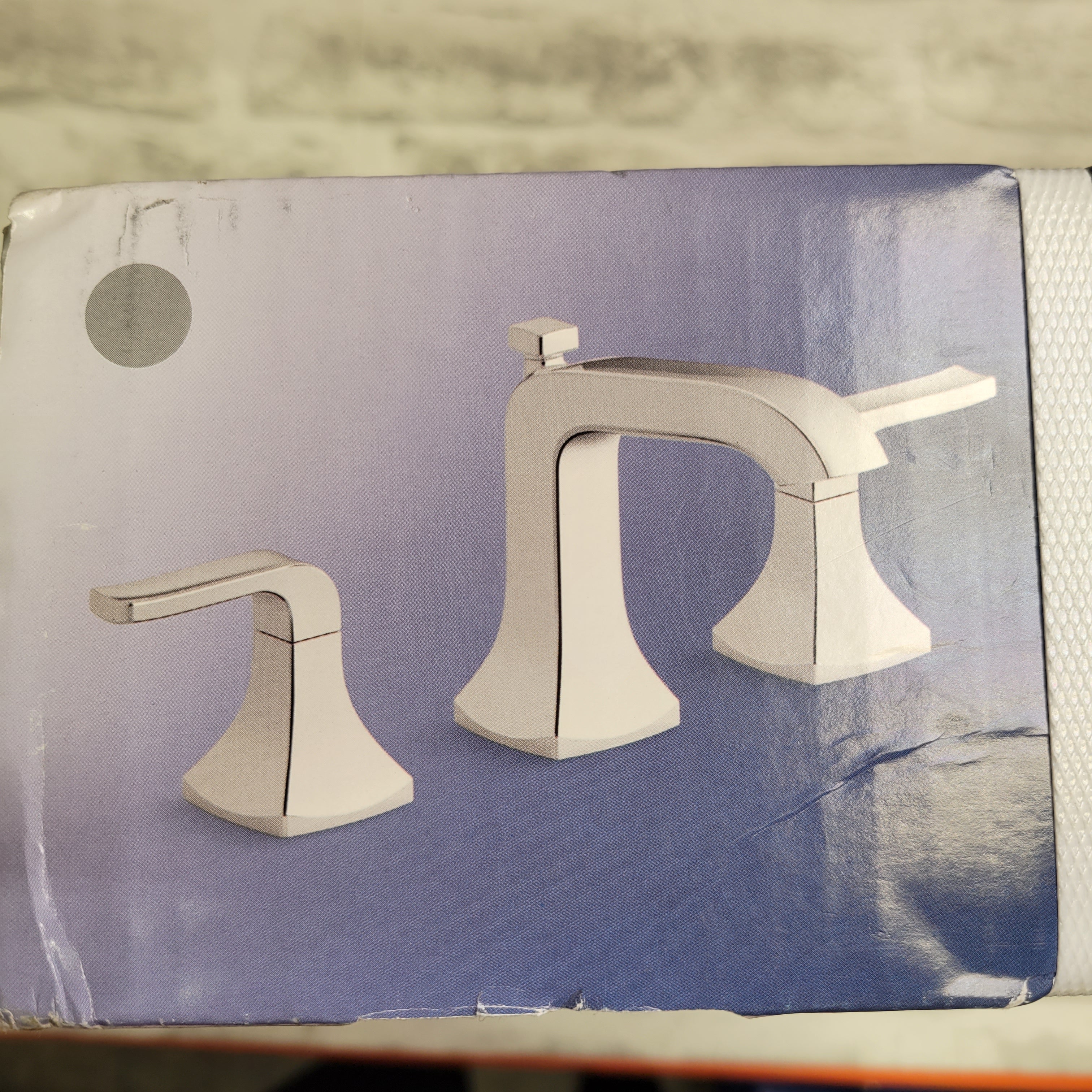 KOHLER Rubicon 8 in. Widespread 2-Handle Bathroom Faucet in Polished Chrome (7653328421102)